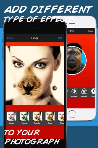 Animal Face Maker Pro - Crazy Photo Editor Booth screenshot 3