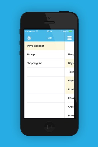 Checklist app (Packing List) screenshot 2