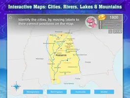 Game screenshot Geography of the United States of America: Map Learning and Quiz Game for Kids [Lite] hack