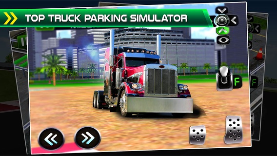 3D Truck Car Parking Simulator - School Bus Driving Test Games!のおすすめ画像1