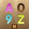 Memoria: Letters and Numbers matching flashcards game for children