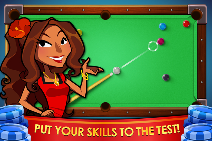 Pool Trick Shots - Billiard Drills and Snooker Challenge Game