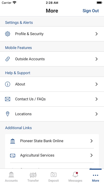 Pioneer State Bank Mobile screenshot-3