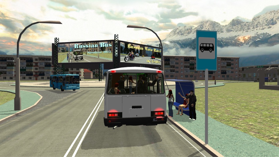 #3. Russian Bus Simulator 3D (iOS) 由: Oleg Andreev