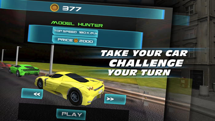 Most Wanted Racing 3D - Night Racer Sport Car Edition