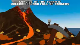 Game screenshot Pixel Volcano Island Survival Simulator 3D mod apk