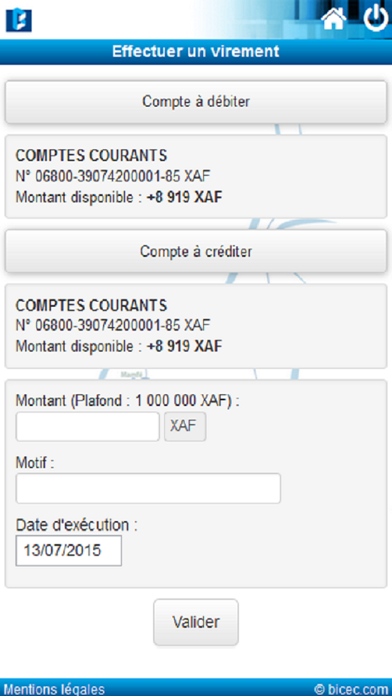 BICEC Mobile-Banking Screenshot