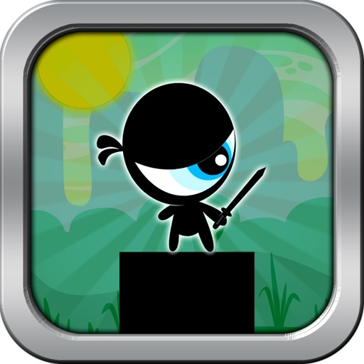 1eye Ninja stickman game - Run fast & Tap to stretch amazing stick to jump racer best arcade! icon