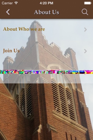 Trinity Lutheran church screenshot 2