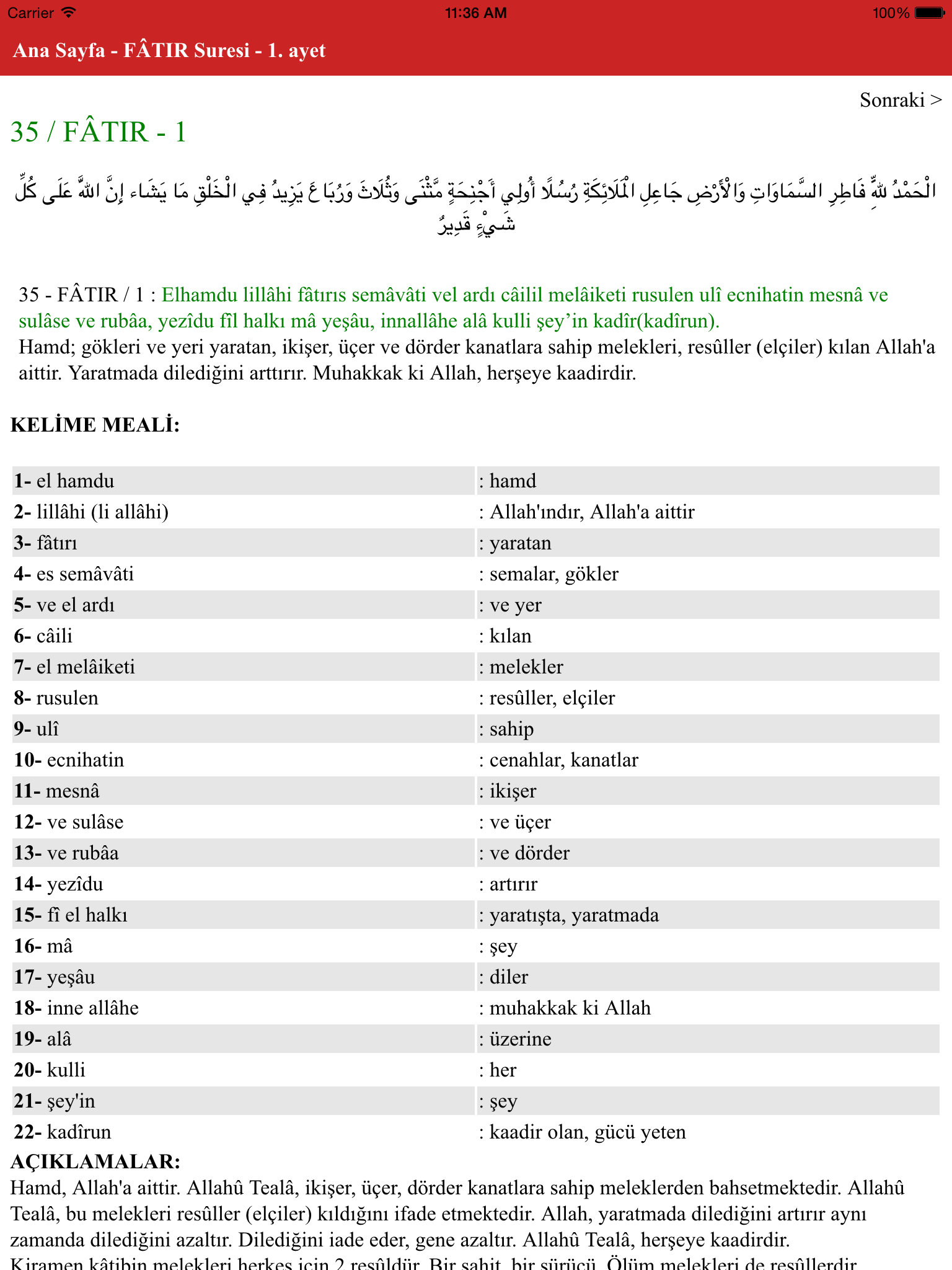 Kuran-ı Kerim Tefsiri