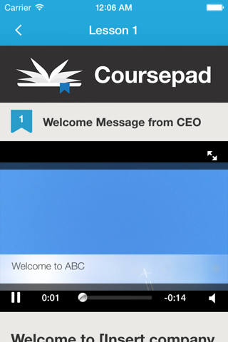 Coursepad - Real Behaviour Change via Mobile Coaching screenshot 3