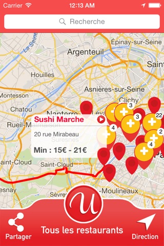 Umai - Guide de restaurants japonais screenshot 2