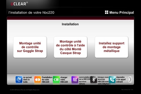 UCLEAR HBC220 French screenshot 4