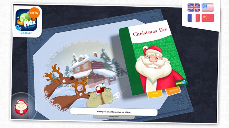 Christmas Eve - Santa's storybook for kids