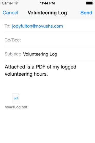 Novus Healthcare: Log Volunteer Hours and Stay Up to Date with Novus News screenshot 2