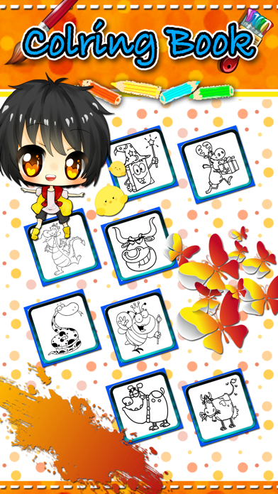 Screenshot #1 pour animal cartoon coloring book pour les enfants 4