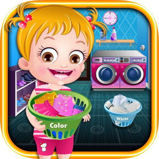 Baby Hazel Laundry Time icon