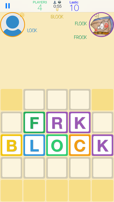 Blockhead Professional: word game with friends Screenshot