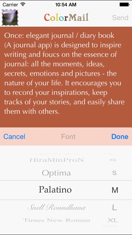 Color Mail: clean email editor