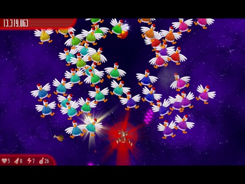 Chicken Invaders 4 Xmas HD screenshot 4