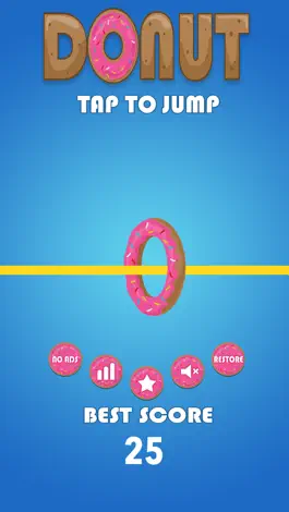 Game screenshot Donut Jump! : Krispy Jelly Dough-nut Hop mod apk