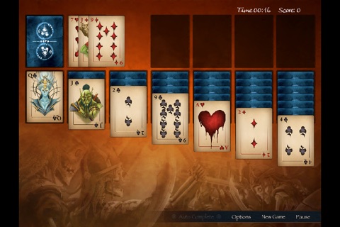 Fantasy Solitaire iPhone screenshot 2