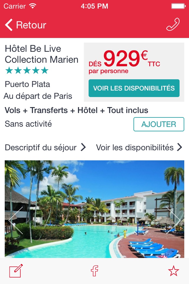 Ecotour : Voyages et séjours à prix promos. screenshot 4