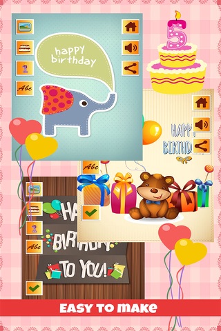 Birthday Card Maker - Free Birthday Cards screenshot 3