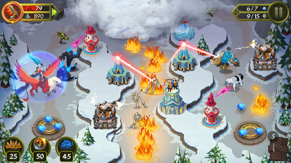 #4. Crystal Siege (iOS) 来自: FDG Entertainment GmbH & Co.KG