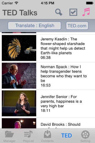 AVDic Player2 ( with TED Talks & subtitles ) screenshot 2