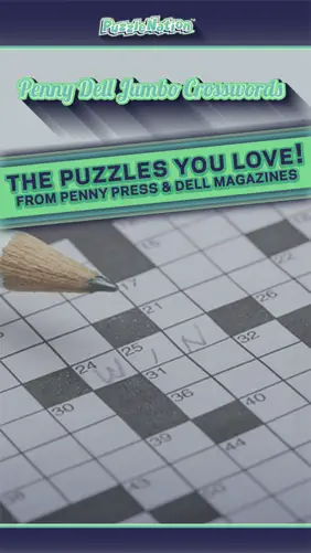 Penny Dell Jumbo Crosswords – Crossword Puzzles for Everyone! screenshot 1