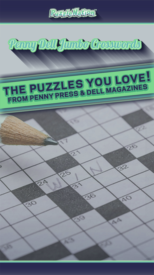 Penny Dell Jumbo Crosswords – Crossword Puzzles for Everyone! - 2.1 - (iOS)