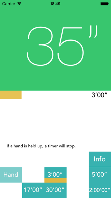 Screenshot #3 pour FlowTimer(without touching)