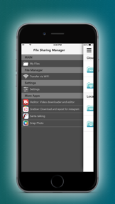 File Sharing Manager - Transfer videos & photos over WiFi screenshot