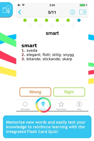 English <-> Swedish Slovoed Compact talking dictionary screenshot 4