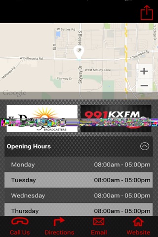 99.1 KXFM screenshot 2