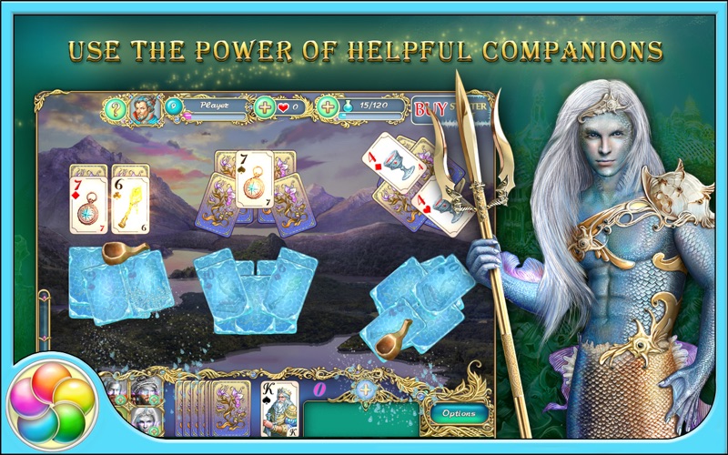 Emerland Solitaire: Endless Journey iPhone screenshot