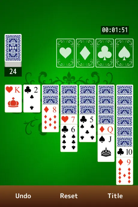 Solitaire (Klondike) - Simple Card Game Series