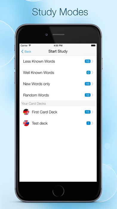 Cards On The Go: foreign language words memorization app with offline dictionariesのおすすめ画像5