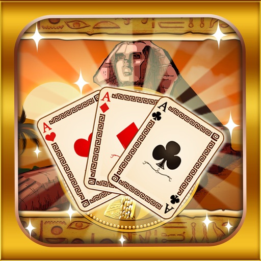 Ancient Egyptian Tri Tower Pyramid Solitaire icon