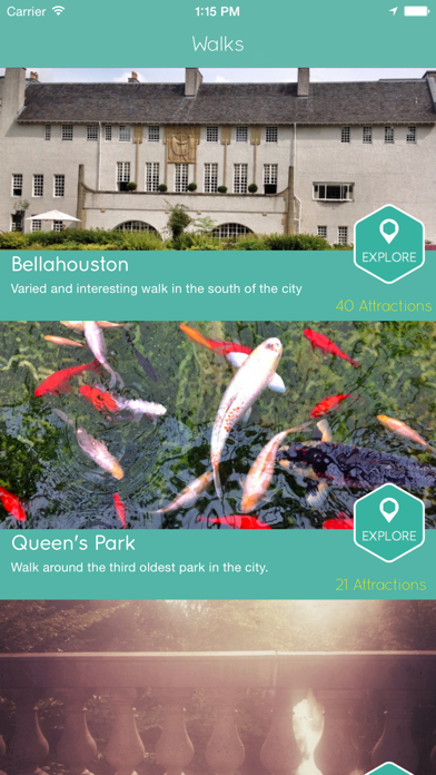 Screenshot #1 pour Glasgow Walking