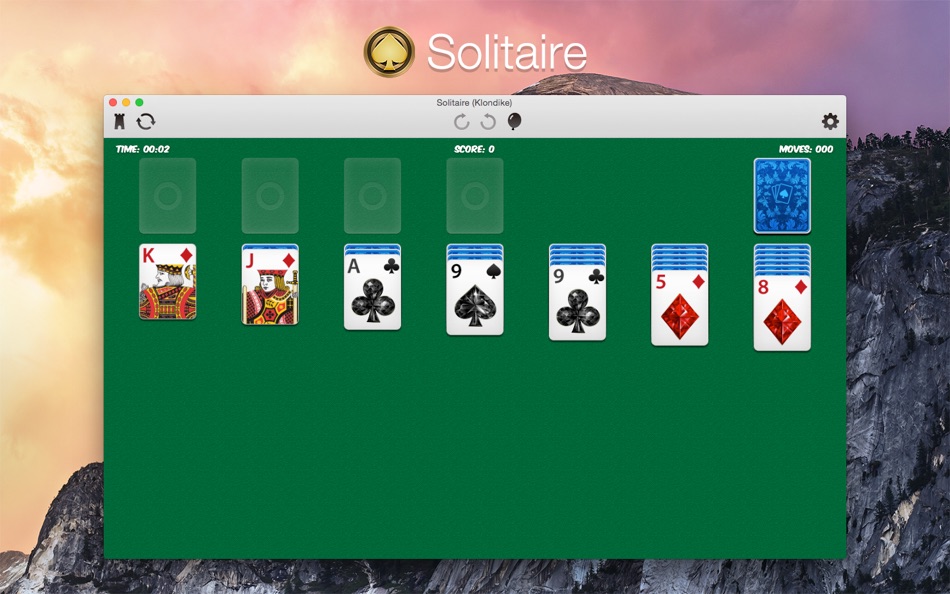 #1. Solitaire (Klondike) (macOS) Podle: Pawpaw Inc.