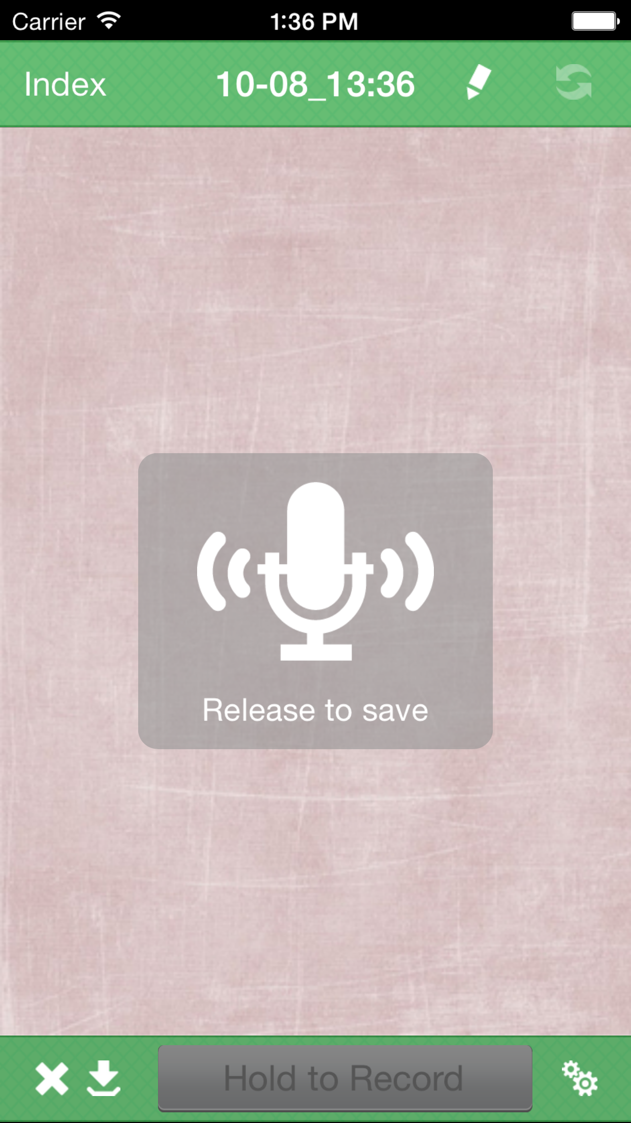 Handwriting Note Lite screenshot 3