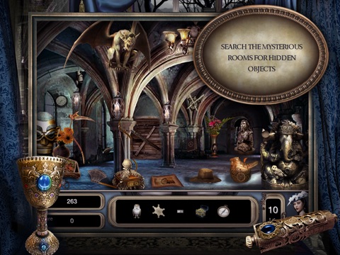 A Blue Rose Mystery - Hidden Objects Puzzle screenshot 4