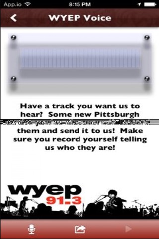 WYEP screenshot 4