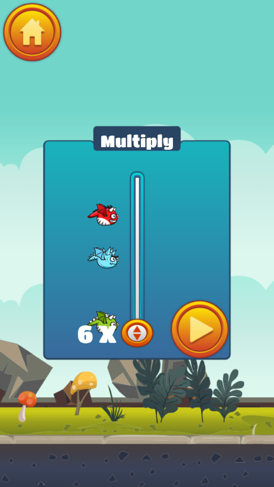 #2. DragonFly Math - Endless Runer/Obstacle avoiding Style game with math mode (iOS) By: XGameDev Pty Ltd