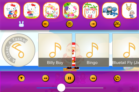 Kids Songs: Candy Music Box 7 - App Toys screenshot 2