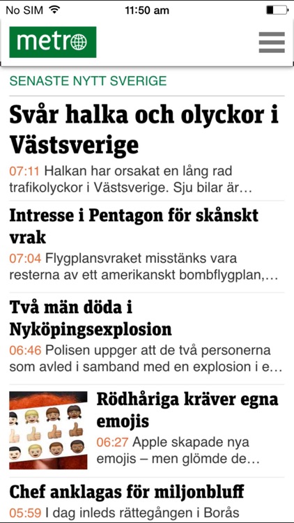 Metro Nyheter