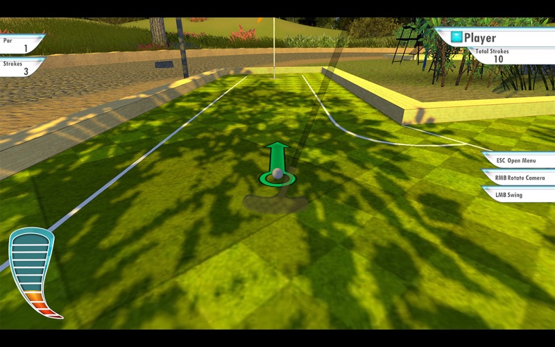 Screenshot #2 pour 3D Mini Golf