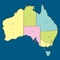 Australia Map Master - Learning, puzzle game and test